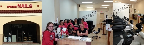 Unique Nails 10708 NW 74th St Doral Florida 