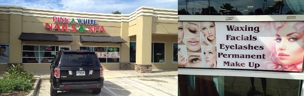 Pink & White Nails & Spa 3690 E Bay Dr Ste M Largo Florida 