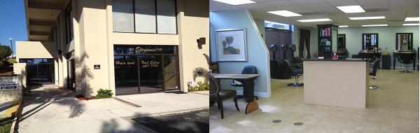 Elegance’hair & Nail Salon 1220 US Hwy 1 Ste J North Palm Beach Florida 
