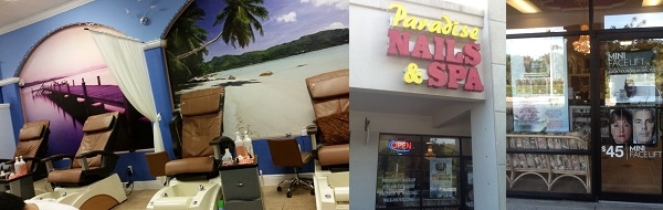 Paradise Nails & Spa 1410 Pine Ridge Rd Ste 11 Naples Florida 