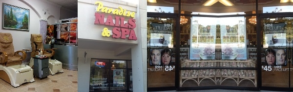 Paradise Nails & Spa 1410 Pine Ridge Rd Ste 11 Naples Florida 