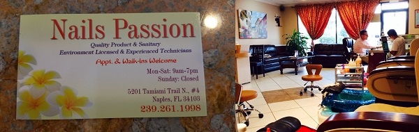 Nail Passion 5201 Tamiami Trl N Ste 4 Naples Florida 