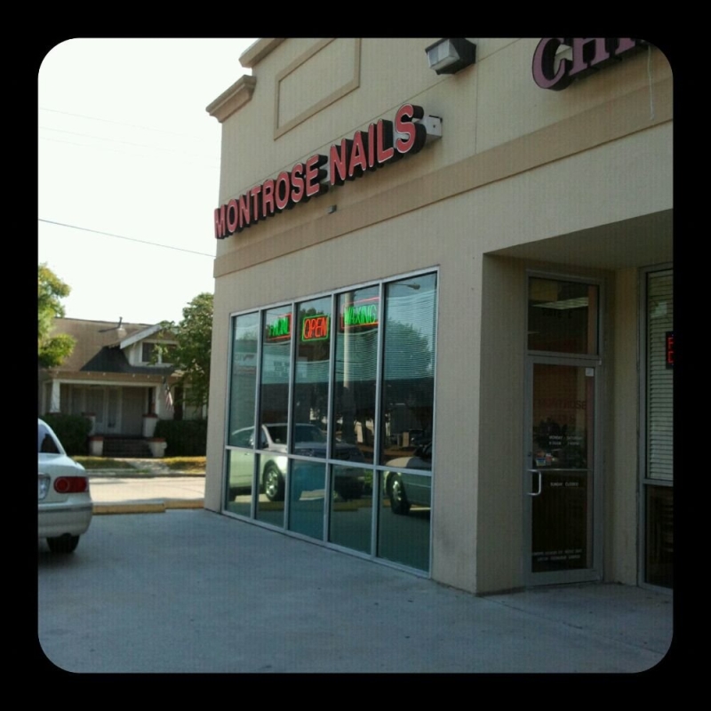 Montrose Nails 1952 Montrose Blvd Houston Texas 