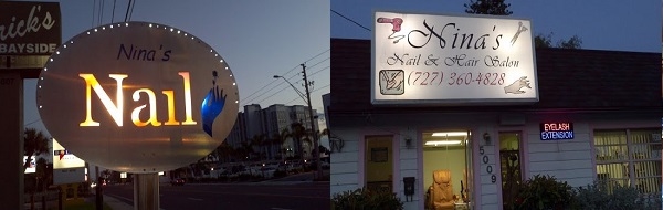 Nina’s Nail Salon II 5009 Gulf Blvd St Pete Beach Florida 