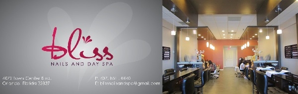 Bliss Nails & Spa Hunter’s Creek 4072 Town Center Blvd Orlando Florida 