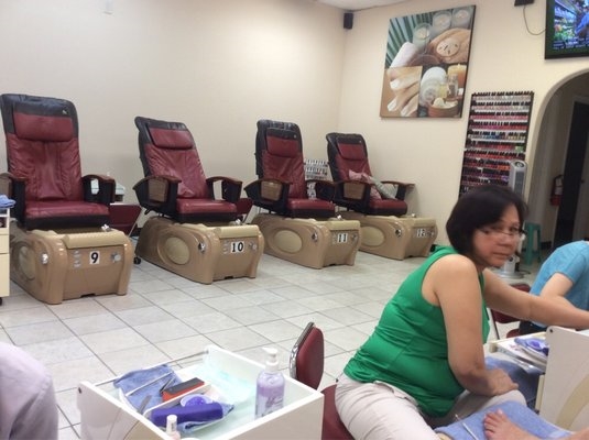Lv Nails Spa Garden Oaks Plaza 3902 N Shepherd Dr, Ste A1 Houston Texas 