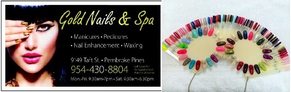 Gold Nails & Spa 9149 Taft St Pembroke Pines Florida 
